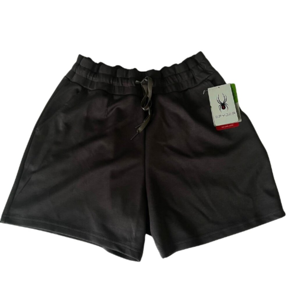 Spyder Women's Active Short Large Purple Charcoal Grey
